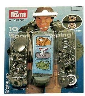 BOTTONI Serie di 15 PUNZONE per CAPOTTINE Teli Tende