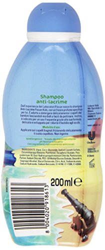 Fissan - Shampoo Anti-Lacrime, Ipoallergenico, per Ragazzi - 200 ml