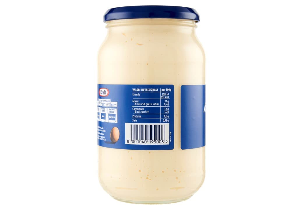 Kraft Maionese Vetro 825G (6 Confezioni)