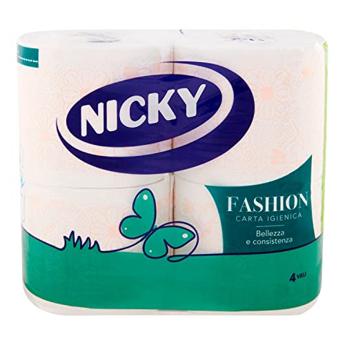 Nicky Fashion Carta Igienica a 4 veli
