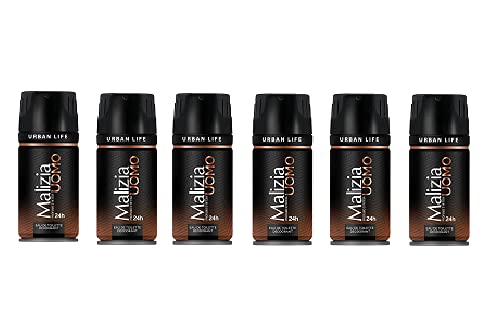 MALIZIA UOMO EDT DEODORANTE 24H URBAN LIFE 150 ML