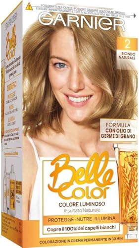Garnier Belle Color Colorazione Permanente, 21 Castano Chiaro Dorato