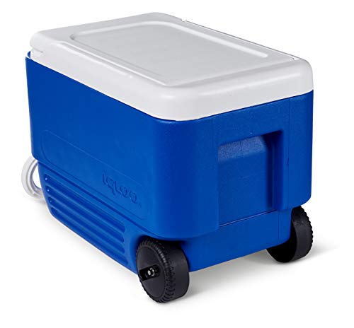 IGLOO WHEELIE COOL BEVERAGE COOLER 38 QUART