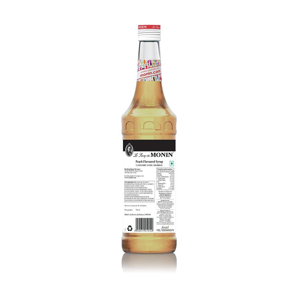 MONIN SCIROPPO THE PESCA sciroppo - 700 ml