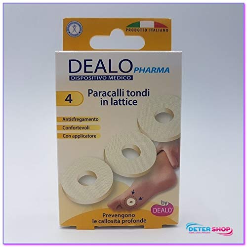 DEALO CEROTTI PARACALLI TONDI IN LATTICE 4PZ.