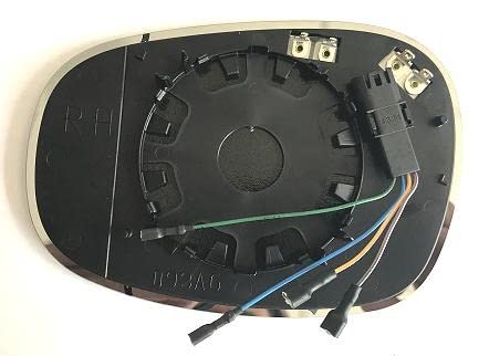 CG94 PIASTRA SPECCHIO TERMICA ANTIABBAGLIANTE - VETRO ASF.- MOD. 4PIN - Posizione Sinistra [Lato Guida] Per Auto: SERIE 3 E90