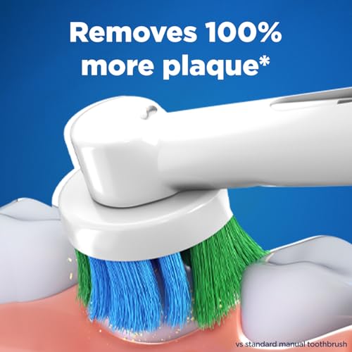 Oral-B Precision Clean - Testine di ricambio con setole CleanMaximiser, per una pulizia ottimale, 10 pezzi