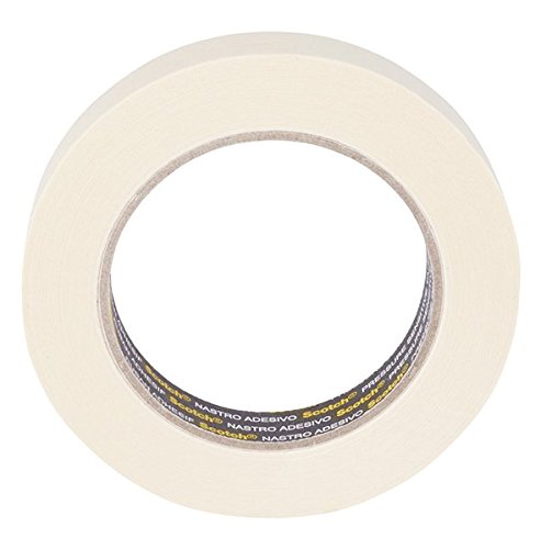 CARTA GOMMATA NASTRO ADESIVO 3M MASKING TAPE 25MMX50MT 36 PEZZI
