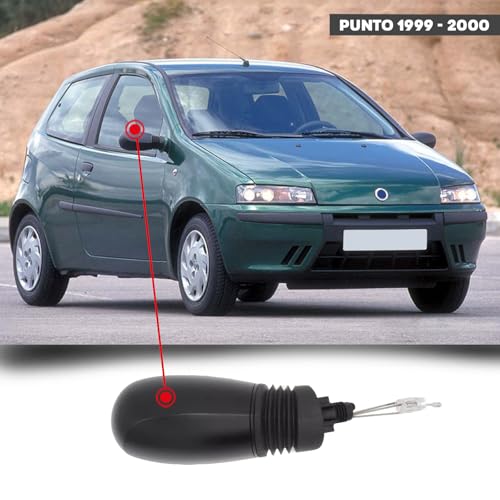 CG94 - Specchietto Retrovisore Meccanico per Auto F. Punto - Calotta Nera