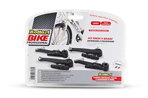 Bottari 96080 Kit Freni Anteriore e Posteriore per Biciclette, blu