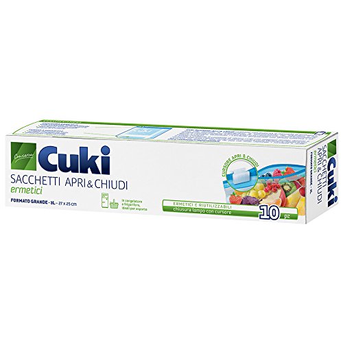 Cuki Sacchetti Apri e Chiudi Ermetici Picooli