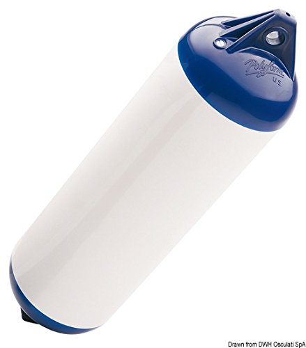 Fender Poly forma U.S. F8 – 38 x 147 cm, Terminale Blu