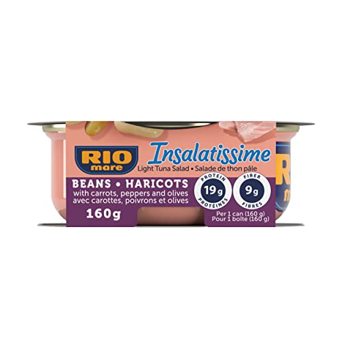Rio mare - Mix di Fagioli e Tonno, con Carote, Peperoni, Olive - 160 g