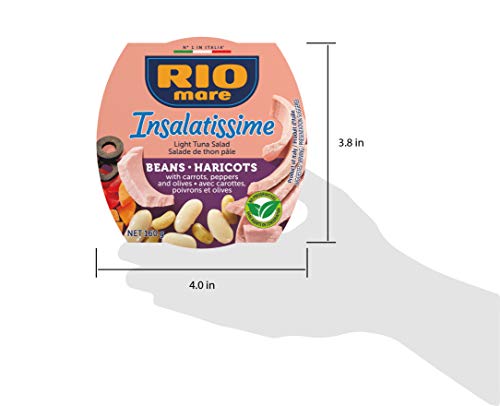 Rio mare - Mix di Fagioli e Tonno, con Carote, Peperoni, Olive - 160 g