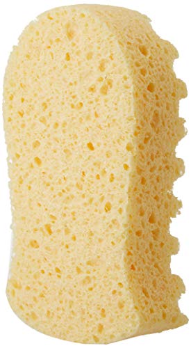 martini SPA Massage Natural Spugna morbida in pura cellulosa, colore beige, 14x8,7x3cm, 31g, 1 unità - MADE IN ITALY -