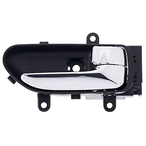 7445613154109 Derb Maniglia Apriporta Interna Anteriore Posteriore Sx Sinistro [Lato Guida] (Nera Con Leva Cromata)