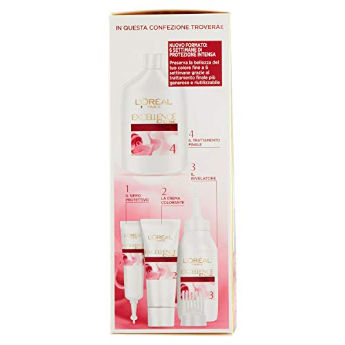 l'Oréal Paris Excellence Crema Colorante Triplo Trattamento Avanzato, 9 Biondo Chiarissimo - 1 Pacco