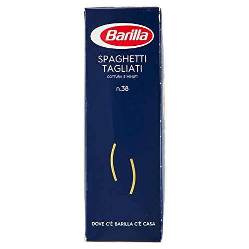 Barilla - Spaghetti Tagliati, Pasta di Semola di Grano Duro, n.38 - 500 g - [confezione da 10]