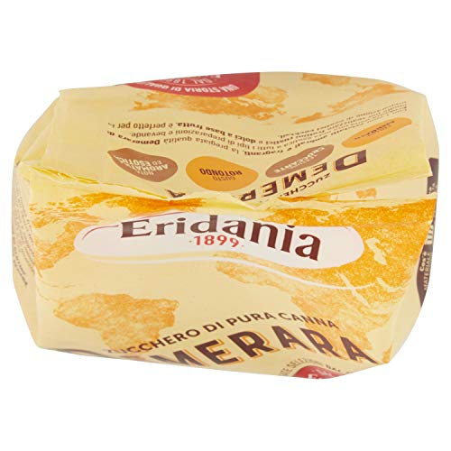 Eridania Zucchero Demerara - 5 pezzi da 500 g [2500 g]