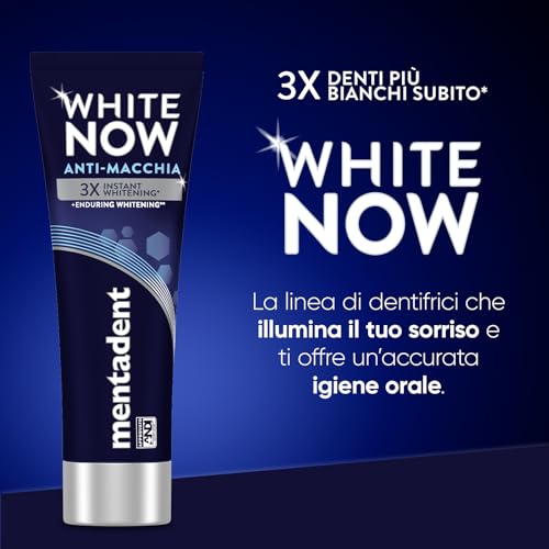 Mentadent Dentifricio White Now Anti-macchia