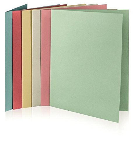 Cartellette in cartone per Atti con stampa Giallo 100 pz.