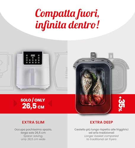 ARDES - Friggitrice ad Aria Calda e Fornetto