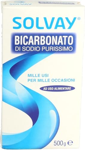 Solvay - Bicarbonato Di Sodio, Ad Uso Alimentare , 500 G