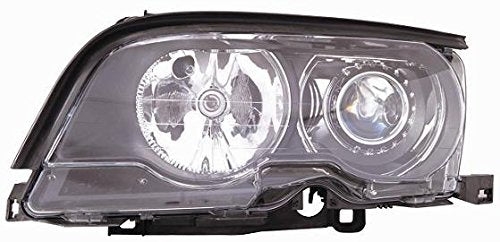 CG94 PROIETTORE XENON D2S-H7 CON MOTORE ELETT. [Lato DX] PARABOLA NERA Per Auto: SERIE 3 E46 COUPE' CABRIO