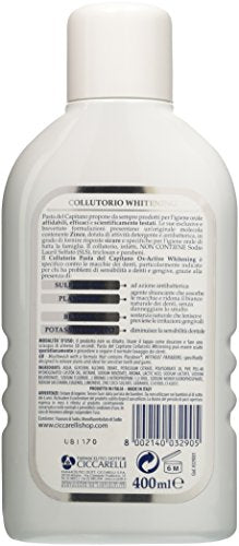 Pasta Capitano Colluttorio White Ml.400 - [confezione da 2]