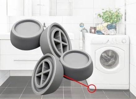 CG94 - PIEDINI ANTISCIVOLO UNIVERSALE PER LAVATRICE/ASCIUGATRICE-CONF. DA 4