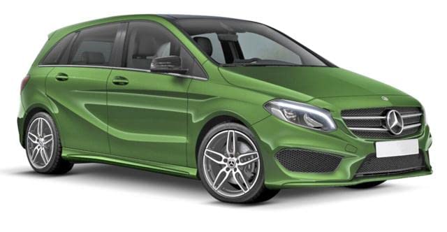 CG94 PROIETTORE H7-H7 C/MOTORE ELETT. C/LUCE DIURNA A LED [Lato SX] PARABOLA NERA Per Auto: CLASSE B W246