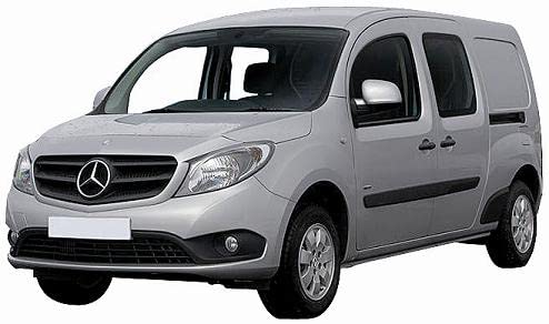 RETROVISORE ELETT. Termico RIBALTAB. Sinistra [Lato Guida] per Auto: CITAN W415 - Calotta da VERNICIARE - Vetro ASF. 7PIN