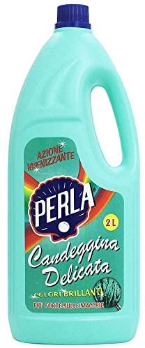 Perla 6 PZ CANDEGGINA Delicata 2 LT Antibatterico SMACCHIA IGIENIZZA [Totale 12 Litri]
