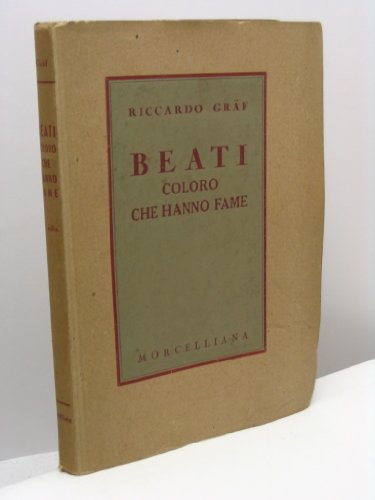 Beati coloro che hanno fame