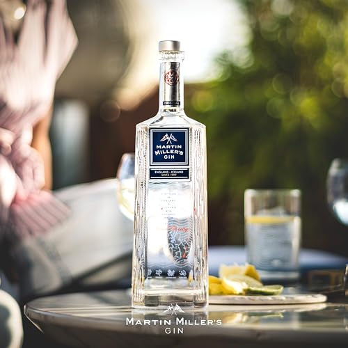 Martin Miller's Gin Original, 700ml, Ideale per Gin Tonic, Note Speziate, Agrumate e di Liquirizia, Premium Gin Inglese, Distillato Miscelato con Acqua di Sorgente Islandese, Idea Regalo, 40% Vol.