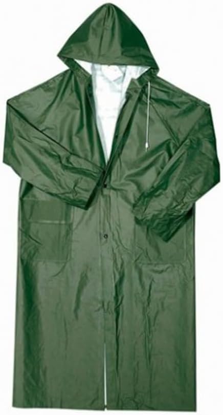 CG94 IMPERMEABILE CAPPOTTO PLUVIO ANTISTRAPPO VERDE TAGLIA XL