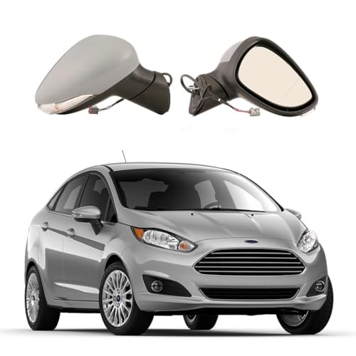 CG94 Specchietto Retrovisore Elett. C/Fanalino per auto FO-RD FIESTA - Calotta da Verniciare - Vetro Asf..