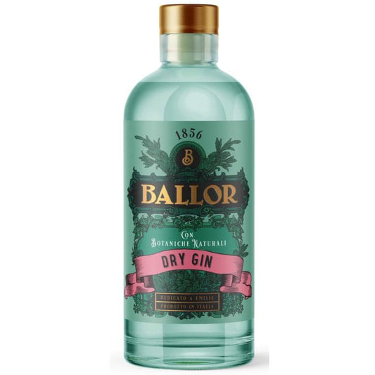 BALLOR 1856 DRY GIN CON BOTANICHE NATURALI 70 CL