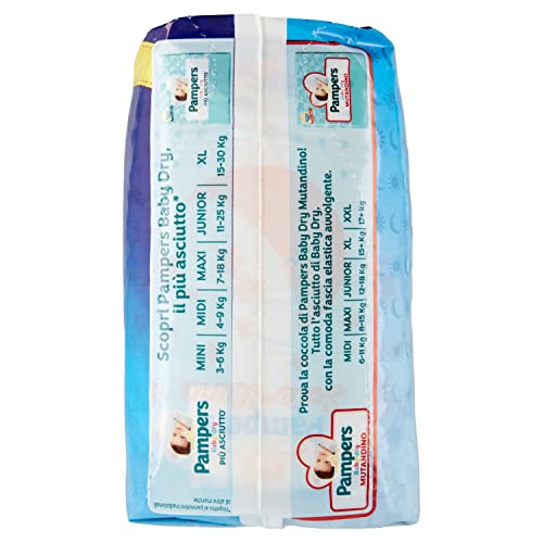 PAMPERS SOLE&LUNA JUNIOR pacco doppio x30 pezzi