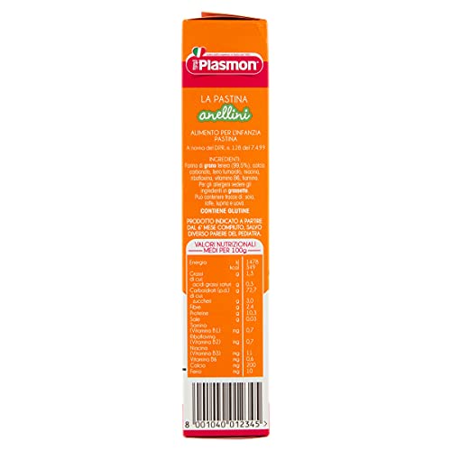 Plasmon Pastina Anellini 340g