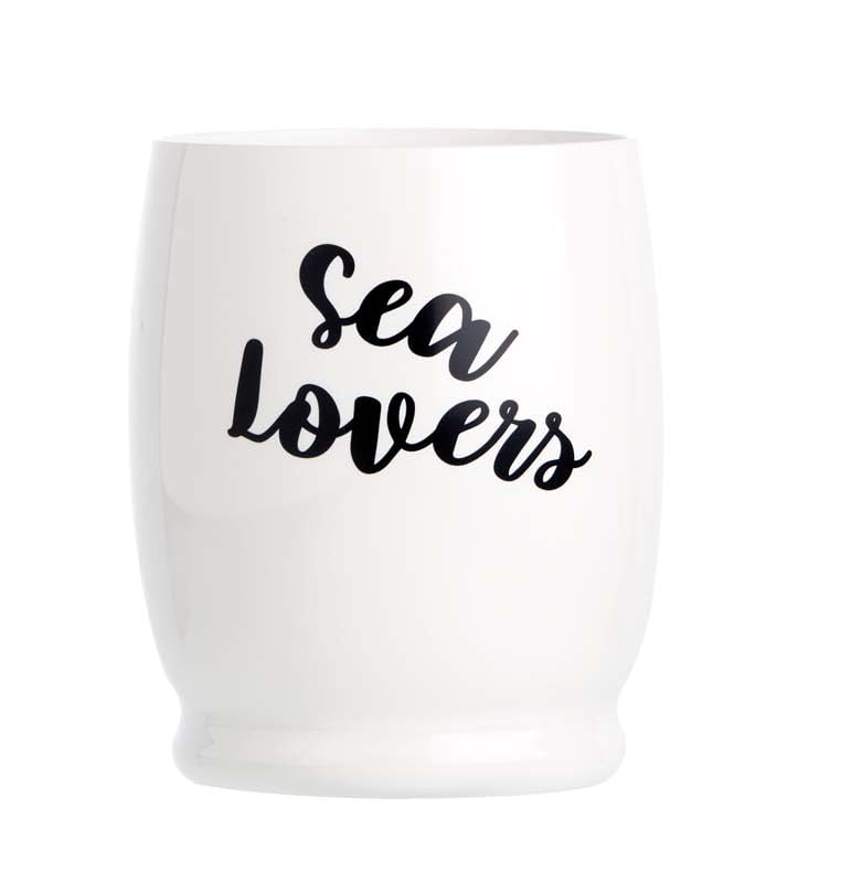 Marine Business Set Bicchieri Acqua Lettere Sea Lovers