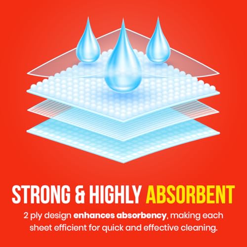 Maxi - Carta Igienica, Doppio Velo, Confezione da 3 x 8 Rotoli Giganti (24 Rotoli)