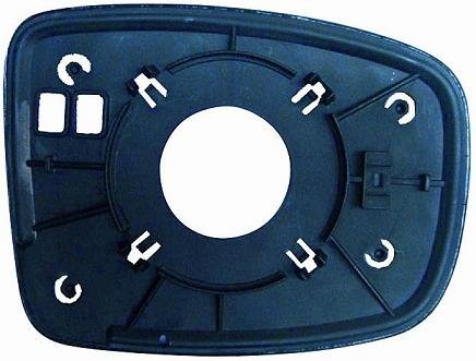 CG94 PIASTRA SPECCHIO- - Posizione Sinistra [Lato Guida] Per Auto: I10