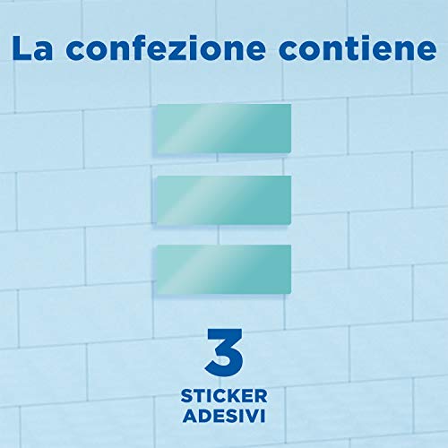 Duck Fresh Stickers - Strisce Adesive Gel Igienizzanti WC, Profumo Pine, Formato Scorta da 10 Confezioni, 30 Strisce