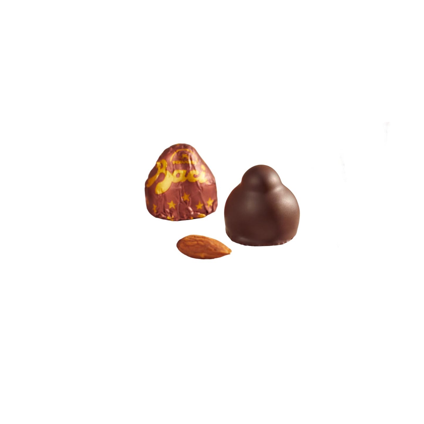 Baci Perugina Caramellato alle Mandorle Espositore da 21 Tubi x 37,5 gr (787,5g) Cioccolatini Senza Glutine Con Morbido Cuore al Gianduia con Granella di Mandorle Caramellate
