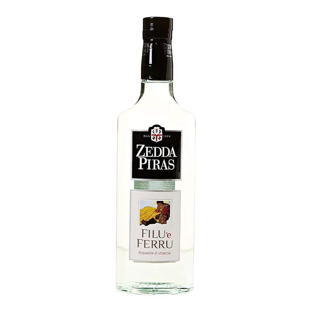 GRAPPA FILU E FIERRU ZEDDA PIRAS -70CL - Confezione da 1 Bottiglie -