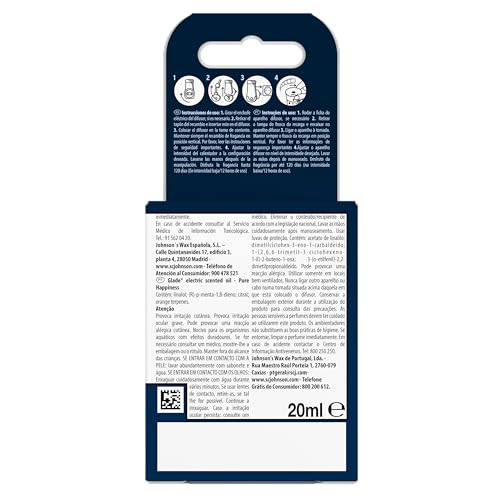 GLADE AROMATHERAPY ELEC.PURE HAPPINESS REC