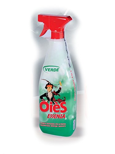 OièS Essenza sgrassante profumato, flacone da 750 ml verde