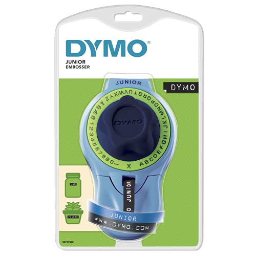 Dymo Junior Home - Etichettatrice per goffratura, blu, verde