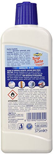 Emulsio 0262813 Tergitutto Sgrassatore Liquido Universale, Concentrato, 375 ml